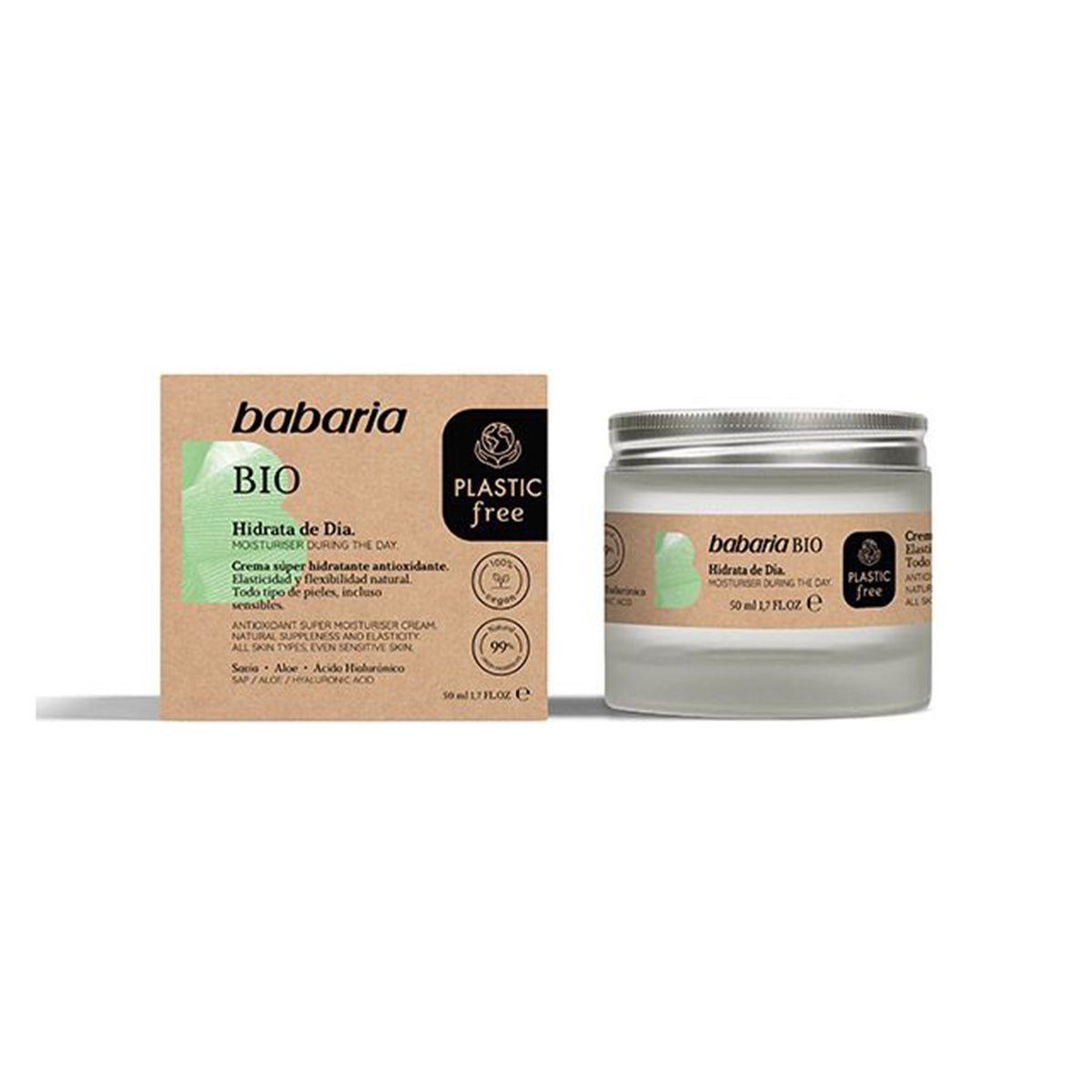Babaria Bio Crema De Dia Hidratante 50Ml